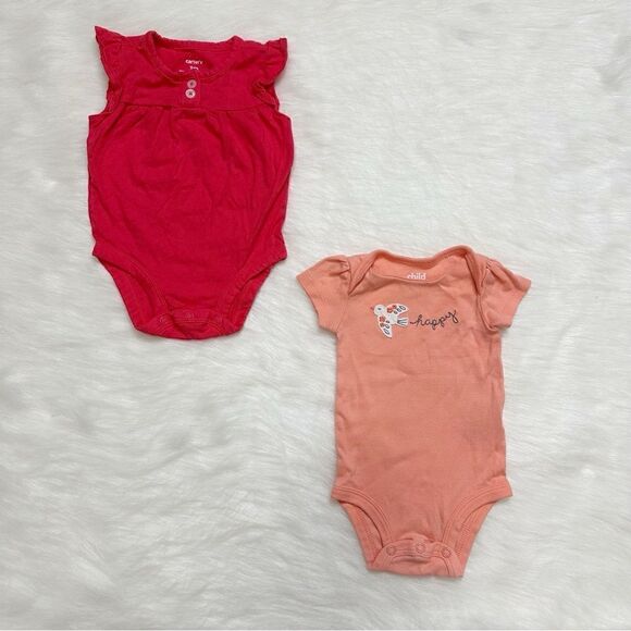 0-3 Months Baby Girl Summer Clothes LOT - Picture 2 of 10